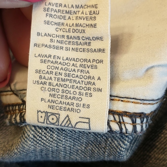 Life is good High Rise Denim Mini-Skirt Size 6 - Picture 9 of 12